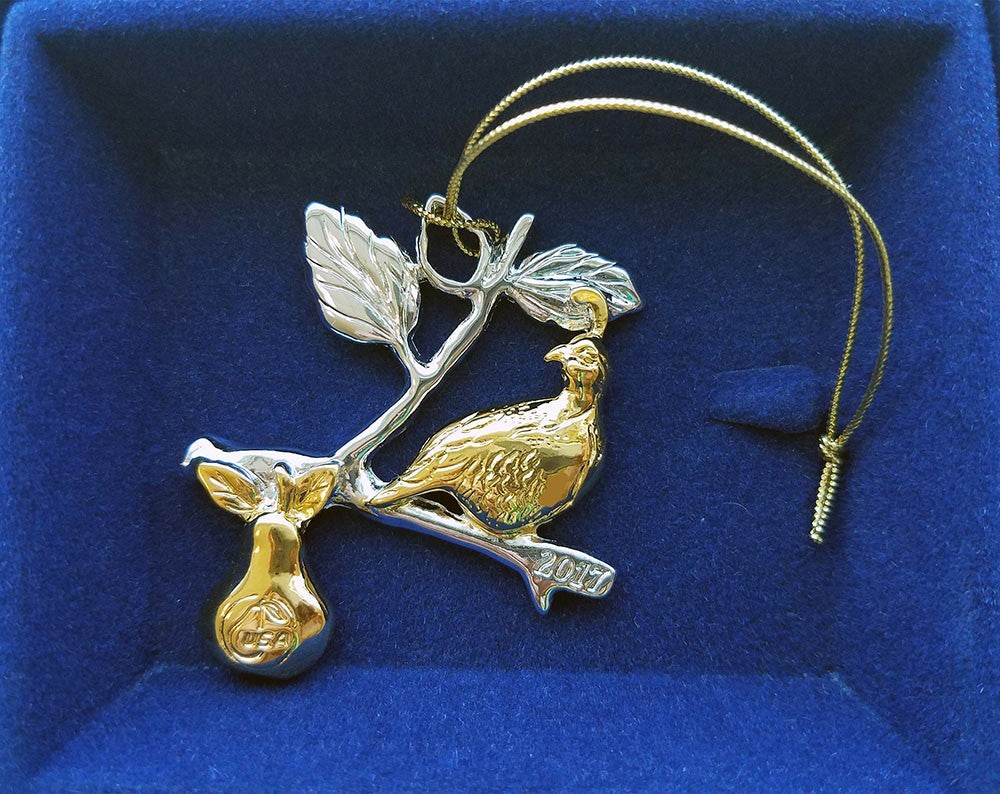 2017 Partridge in a Pear Tree Ornament
